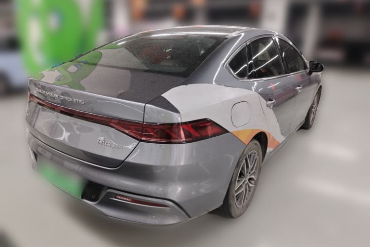 Used BYD Qin PLUS 2023 Champion Edition EV 510KM Leading Model Rear Right 45 Deg