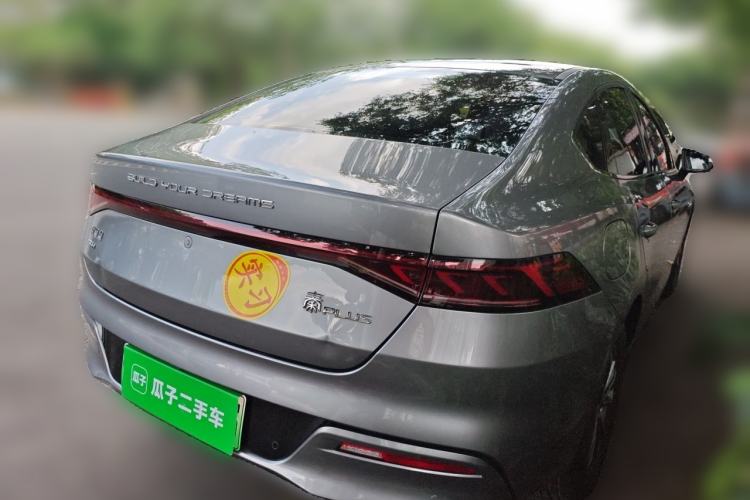 Used BYD Qin PLUS 2023 Champion Edition DM-i 55KM Leading Model Rear Right 45 Deg