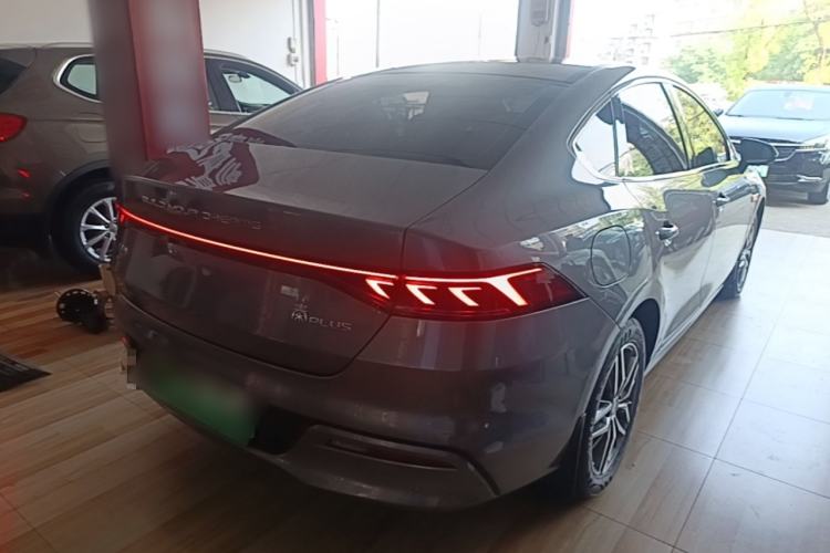 Used BYD Qin PLUS 2023 Champion Edition EV 420KM Leading Model Rear Right 45 Deg