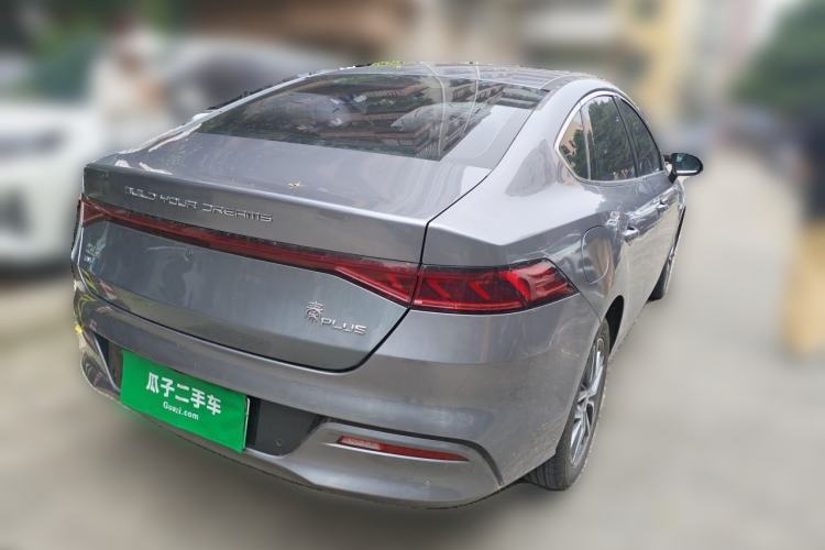 Used BYD Qin PLUS 2023 Champion Edition DM-i 120KM Beyond Model Rear Right 45 Deg