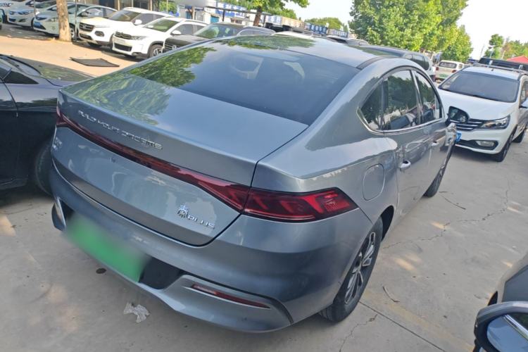 Used BYD Qin PLUS 2023 Champion Edition DM-i 55KM Leading Model Rear Right 45 Deg