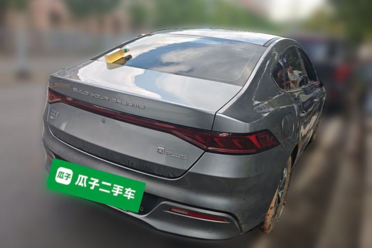 Used BYD Qin PLUS 2023 Champion Edition DM-i 55KM Leading Model Rear Right 45 Deg