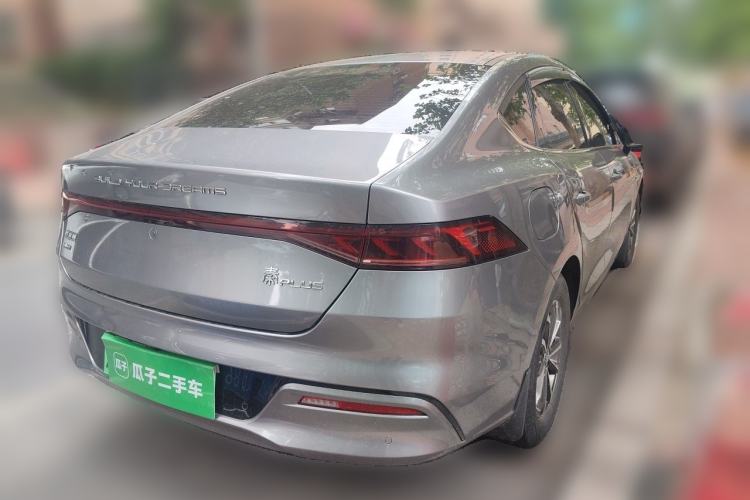 Used BYD Qin PLUS 2023 Champion Edition DM-i 55KM Leading Model Rear Right 45 Deg