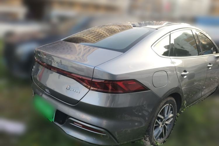 Used BYD Qin PLUS 2023 Champion Edition DM-i 55KM Superior Model Rear Right 45 Deg