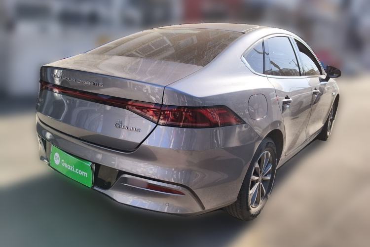 Used BYD Qin PLUS 2023 Champion Edition DM-i 55KM Leading Model Rear Right 45 Deg