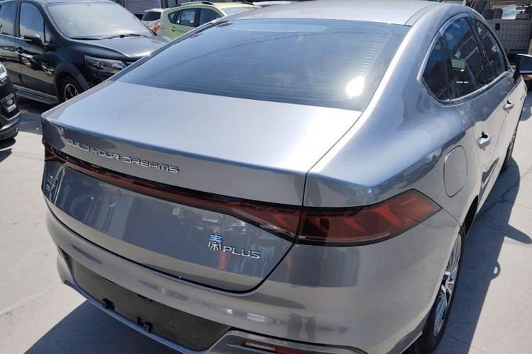 Used BYD Qin PLUS 2023 Champion Edition DM-i 120KM Beyond Model Rear Right 45 Deg