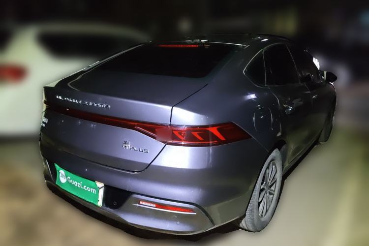 Used BYD Qin PLUS 2023 Champion Edition DM-i 55KM Leading Model Rear Right 45 Deg