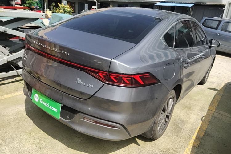 Used BYD Qin PLUS 2023 Champion Edition DM-i 120KM Excellence Model Rear Right 45 Deg