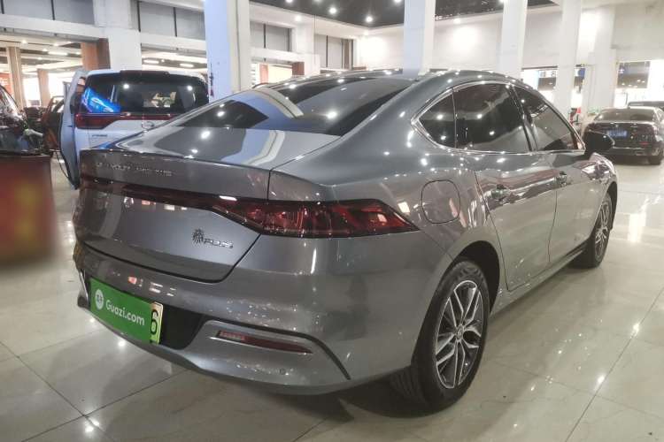 Used BYD Qin PLUS 2023 Champion Edition DM-i 120KM Leading Model Rear Right 45 Deg
