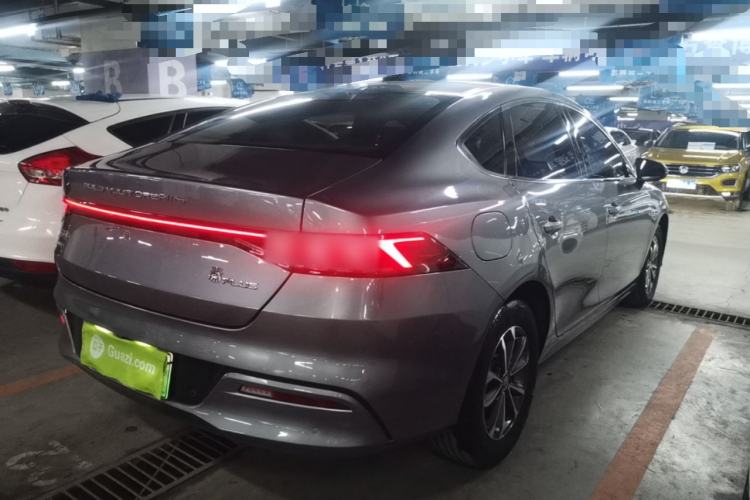 Used BYD Qin PLUS 2023 Champion Edition DM-i 55KM Leading Model Rear Right 45 Deg