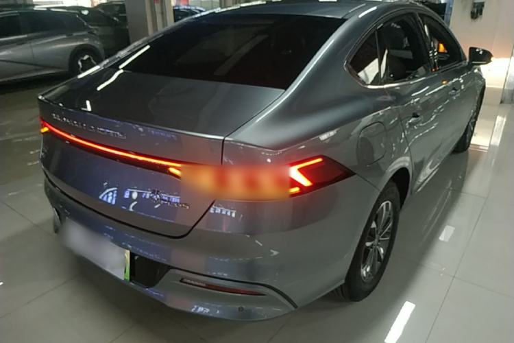 Used BYD Qin PLUS 2023 Champion Edition DM-i 55KM Leading Model Rear Right 45 Deg