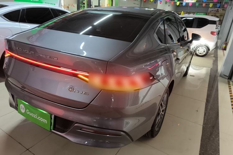 Used BYD Qin PLUS 2023 Champion Edition DM-i 120KM Beyond Model Rear Right 45 Deg