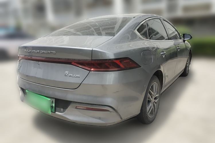 Used BYD Qin PLUS 2023 Champion Edition DM-i 120KM Beyond Model Rear Right 45 Deg