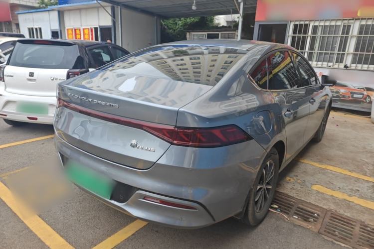 Used BYD Qin PLUS 2023 Champion Edition DM-i 55KM Leading Model Rear Right 45 Deg