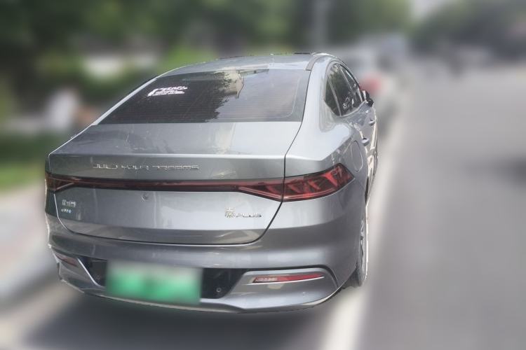 Used BYD Qin PLUS 2023 Champion Edition DM-i 55KM Leading Model Rear Right 45 Deg