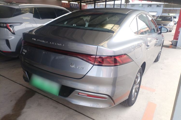Used BYD Qin PLUS 2023 Champion Edition DM-i 55KM Leading Model Rear Right 45 Deg