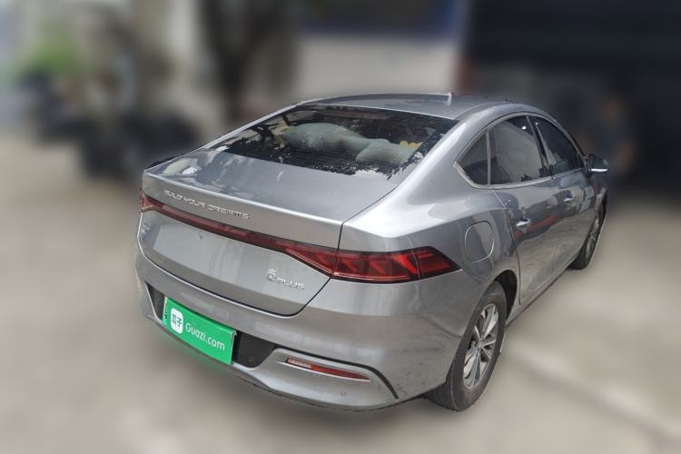 Used BYD Qin PLUS 2023 Champion Edition DM-i 55KM Leading Model Rear Right 45 Deg