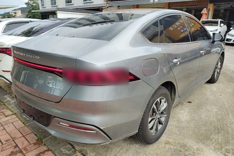 Used BYD Qin PLUS 2023 Champion Edition DM-i 55KM Leading Model Rear Right 45 Deg