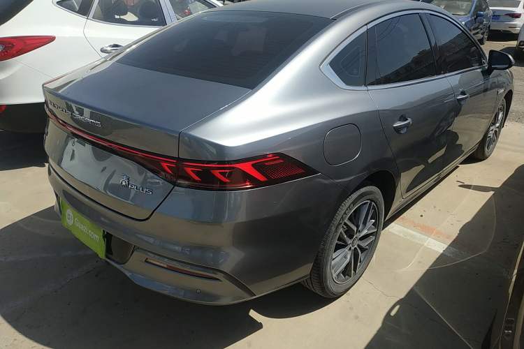 Used BYD Qin PLUS 2023 Champion Edition DM-i 120KM Leading Model Rear Right 45 Deg