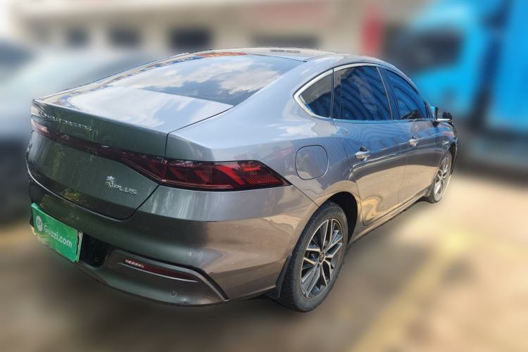 Used BYD Qin PLUS 2023 Champion Edition DM-i 120KM Beyond Model Rear Right 45 Deg
