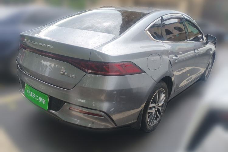 Used BYD Qin PLUS 2023 Champion Edition DM-i 120KM Leading Model Rear Right 45 Deg
