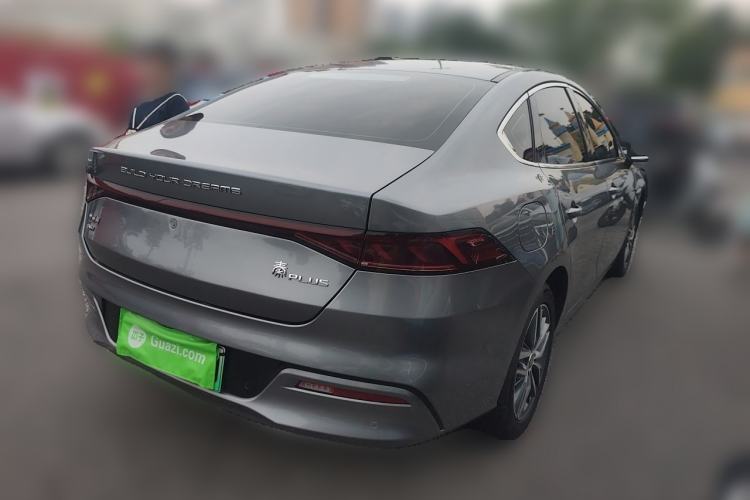 Used BYD Qin PLUS 2023 Champion Edition DM-i 120KM Leading Model Rear Right 45 Deg