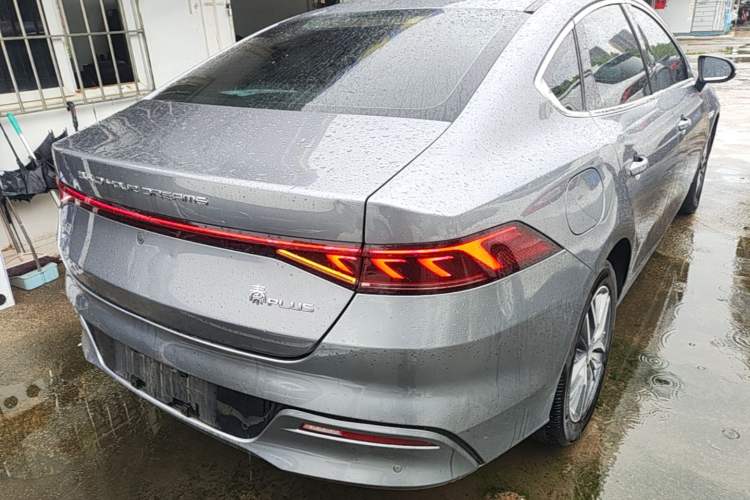 Used BYD Qin PLUS 2023 Champion Edition DM-i 55KM Superior Model Rear Right 45 Deg