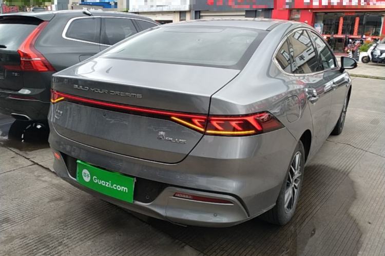 Used BYD Qin PLUS 2023 Champion Edition DM-i 120KM Leading Model Rear Right 45 Deg