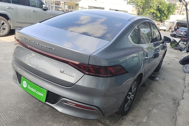 Used BYD Qin PLUS 2023 Champion Edition EV 510KM Leading Model Rear Right 45 Deg