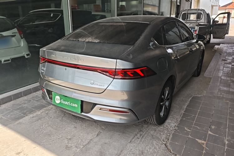 Used BYD Qin PLUS 2023 Champion Edition DM-i 55KM Leading Model Rear Right 45 Deg