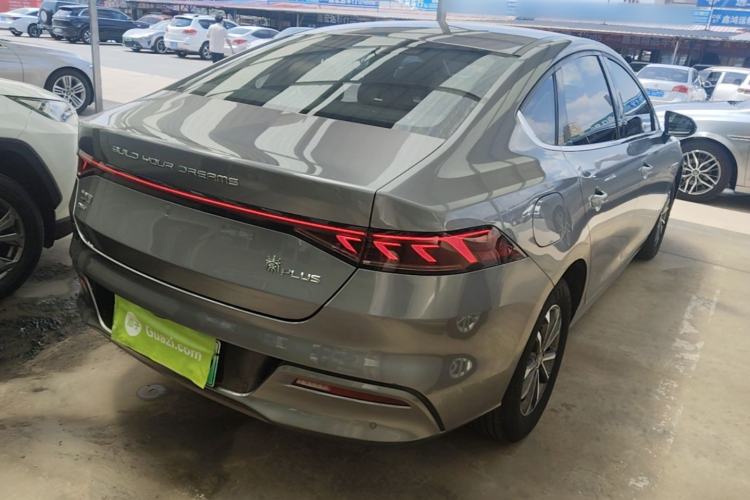 Used BYD Qin PLUS 2023 Champion Edition DM-i 55KM Leading Model Rear Right 45 Deg