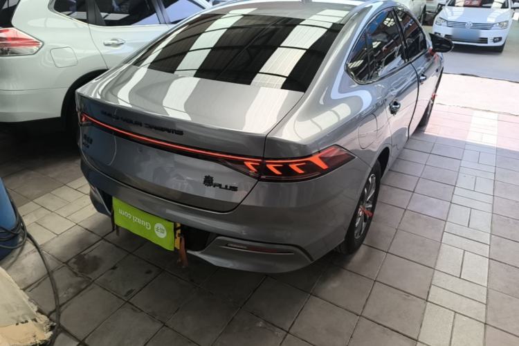 Used BYD Qin PLUS 2023 Champion Edition DM-i 55KM Leading Model Rear Right 45 Deg