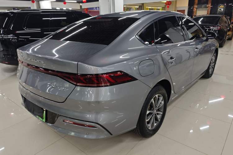 Used BYD Qin PLUS 2023 Champion Edition DM-i 55KM Leading Model Rear Right 45 Deg