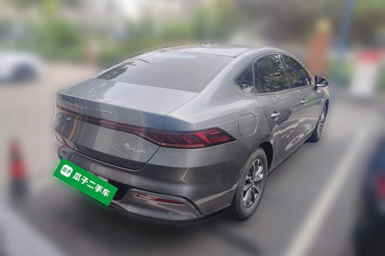 Used BYD Qin PLUS 2023 Champion Edition DM-i 55KM Leading Model Rear Right 45 Deg