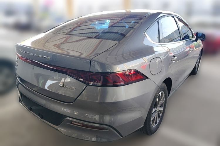 Used BYD Qin PLUS 2023 Champion Edition DM-i 55KM Leading Model Rear Right 45 Deg