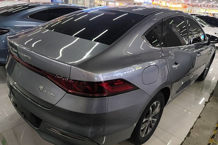 Used BYD Qin PLUS 2023 Champion Edition DM-i 55KM Leading Model Rear Right 45 Deg