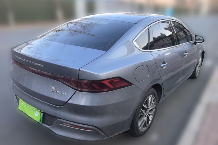 Used BYD Qin PLUS 2023 Champion Edition DM-i 55KM Superior Model Rear Right 45 Deg