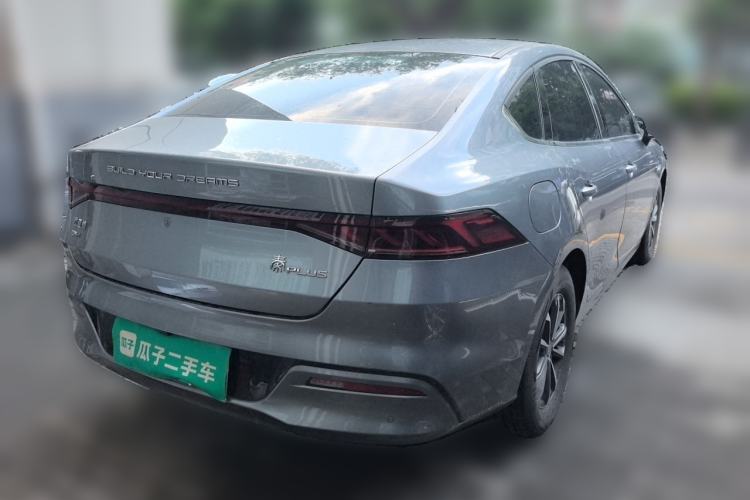 Used BYD Qin PLUS 2023 Champion Edition DM-i 55KM Leading Model Rear Right 45 Deg