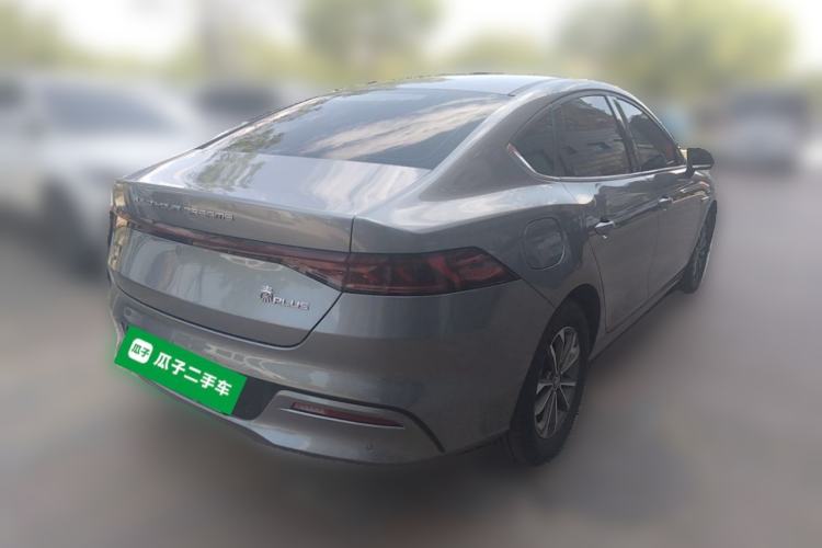 Used BYD Qin PLUS 2023 Champion Edition DM-i 55KM Leading Model Rear Right 45 Deg