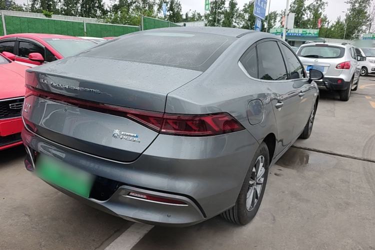 Used BYD Qin PLUS 2023 Champion Edition DM-i 55KM Leading Model Rear Right 45 Deg