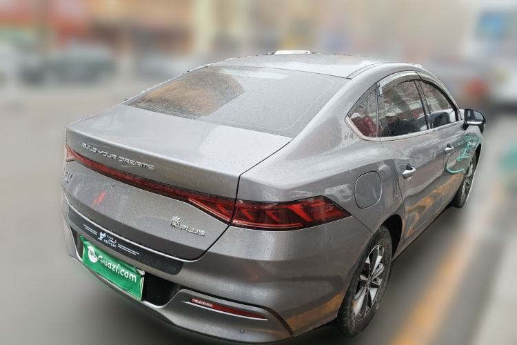 Used BYD Qin PLUS 2023 Champion Edition DM-i 55KM Leading Model Rear Right 45 Deg