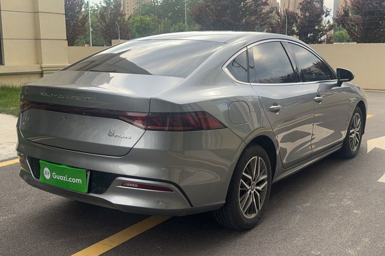 Used BYD Qin PLUS 2023 Champion Edition DM-i 55KM Superior Model Rear Right 45 Deg