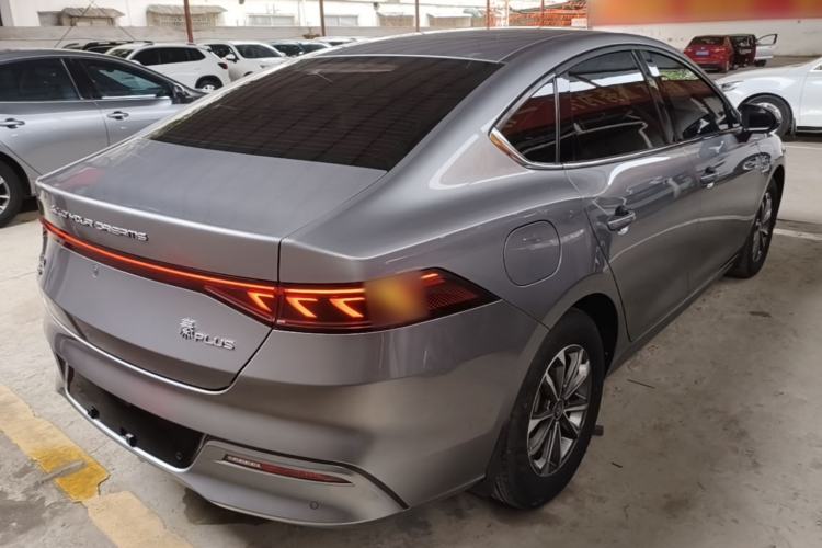 Used BYD Qin PLUS 2023 Champion Edition DM-i 55KM Leading Model Rear Right 45 Deg