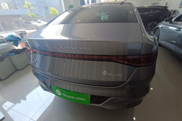 Used BYD Qin PLUS 2023 Champion Edition DM-i 120KM Beyond Model Rear