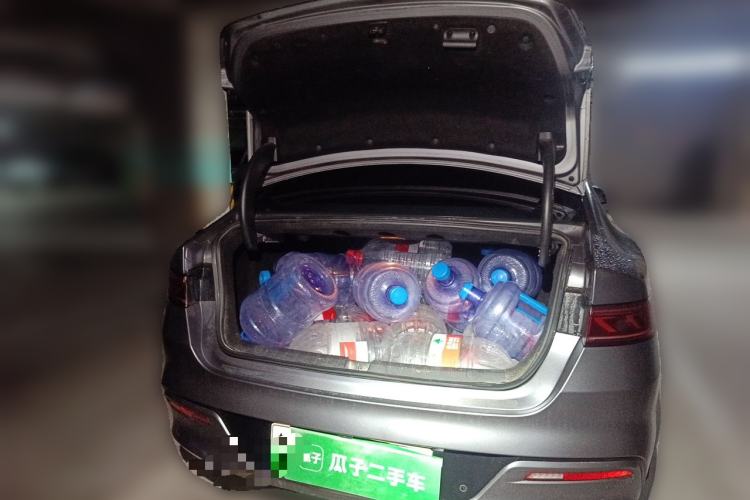 Used BYD Qin PLUS 2023 Champion Edition EV 510KM Leading Model Trunk