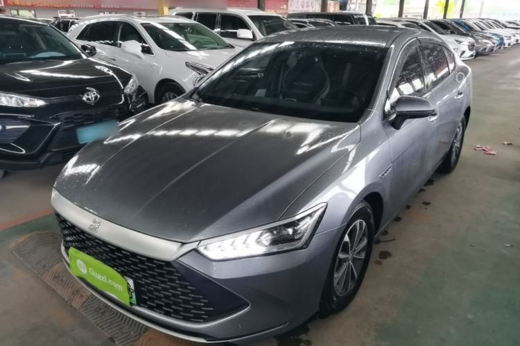 Used BYD Qin PLUS 2023 Champion Edition DM-i 55KM Leading Model Guazi used car, China used car export, Used car for sale, Used BYD cars, Cheapest cars for sale