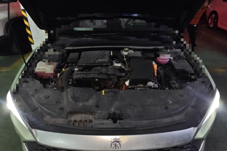 Used BYD Qin PLUS 2023 Champion Edition DM-i 55KM Leading Model Engine Bay