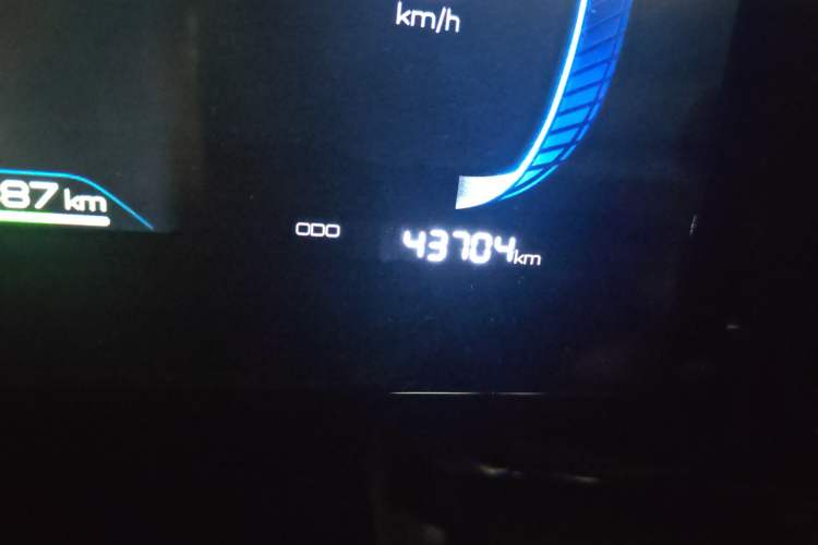 Used BYD Qin PLUS 2023 Champion Edition DM-i 55KM Leading Model Odometer Close Up