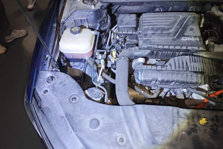 Used BYD Qin PLUS 2023 Champion Edition DM-i 55KM Superior Model Engine Bay Right