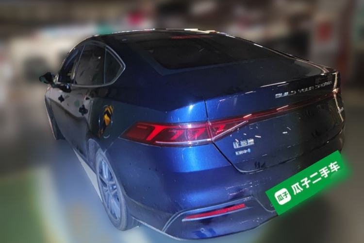 Used BYD Qin PLUS 2023 Champion Edition DM-i 55KM Superior Model Rear Left 45 Deg